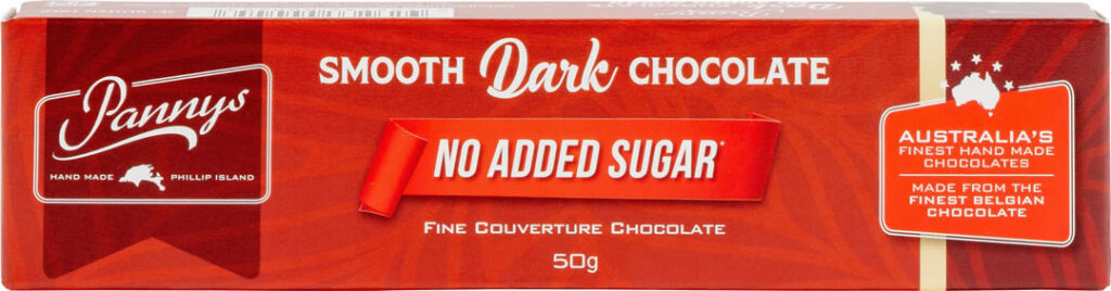 No Added Sugar Dark Chocolate - 50g
